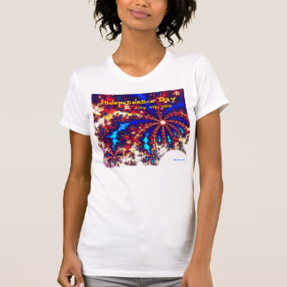Spektakulära fyrverkerier t-shirt