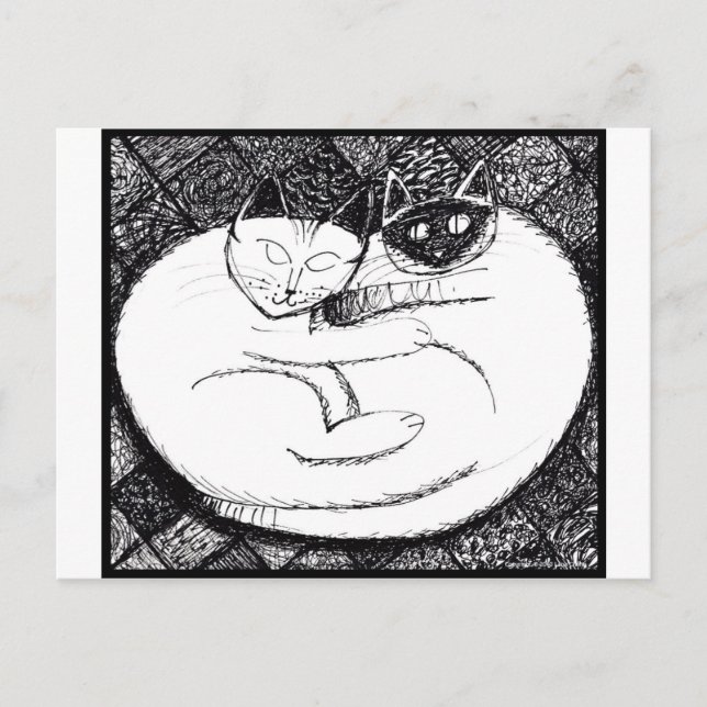 Spektakulära katter 3 vykort (Framsida)