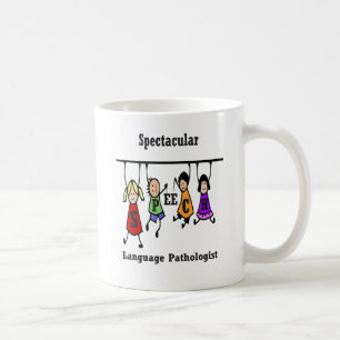 Spektakulära Tal-Språk patologungar Kaffemugg