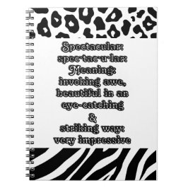 Spektakulärt: Definitionsspecifikation ・ tac ・ u ・ Anteckningsbok