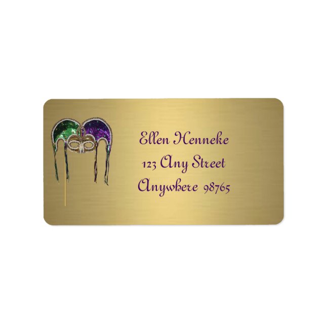 Spektakulärt Firande Adressetikett (Framsidan)