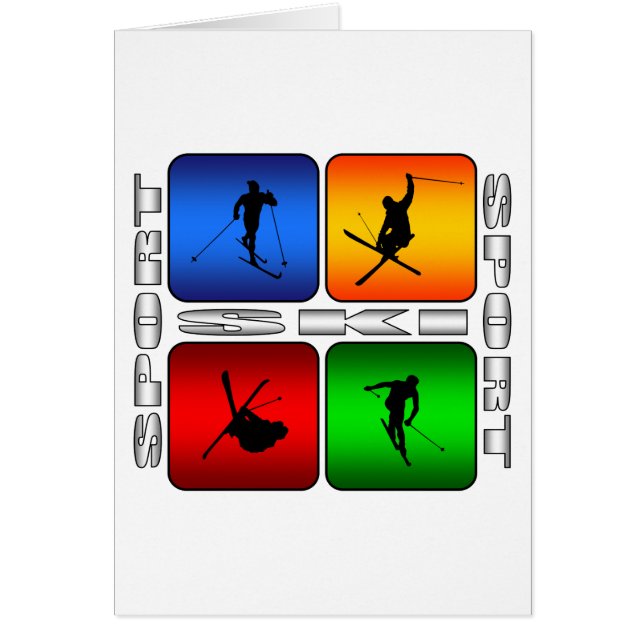 Spektakulärt skal hälsningskort (Framsidan)