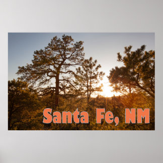 Spektakulärt tomtarmssolnedgång: High Desert Photo Poster