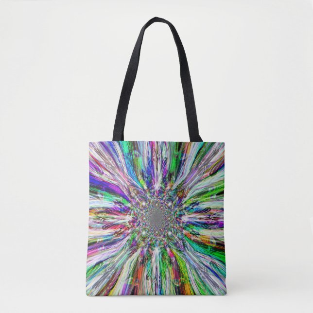 Spektral Diamond 4 Tote Bag Tygkasse (Framsida)