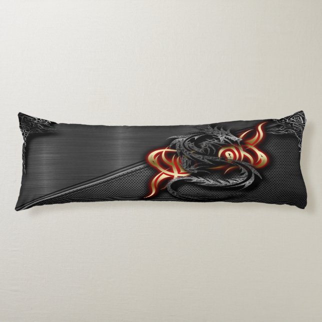 Spektral drakkropp kudde ( 50 cm x 135 cm) (Framsidan)