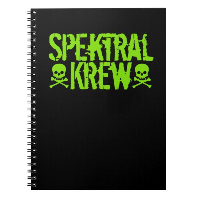 Spektral Krew Notebook Anteckningsbok (Framsidan)