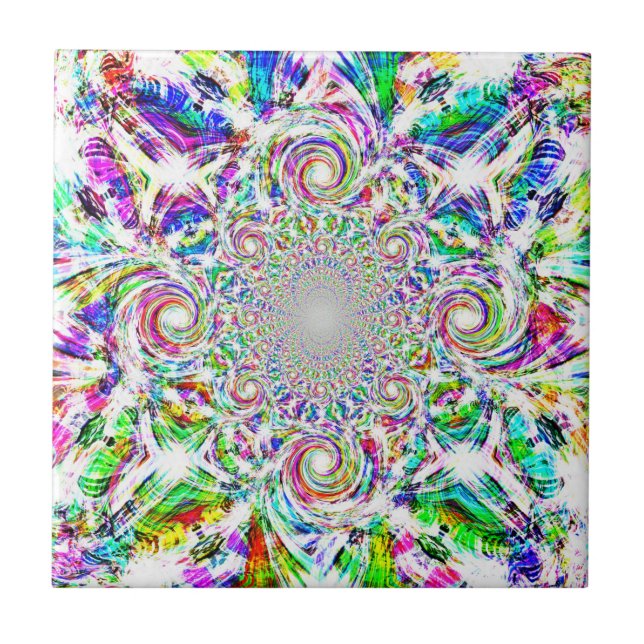 Spektraldiameter 2 Sida Kakelplatta (Framsidan)