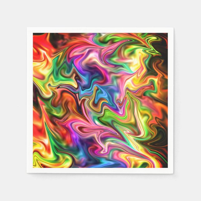 spektralsvepning pappersservett (Framsidan)