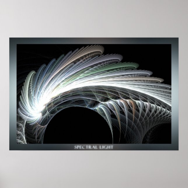 Spektralt ljus poster (Framsidan)