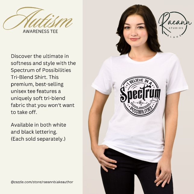 Spektrum av möjligheter Tri-Blend Shirt T (Skapare uppladdad)