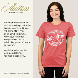 Spektrum av Möjligheter Tri-Blend Tröja