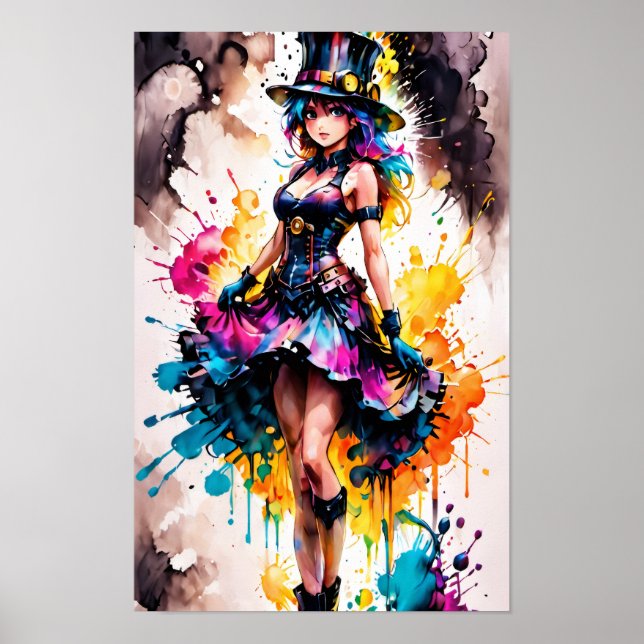 Spektrum Färg Poster (Framsidan)