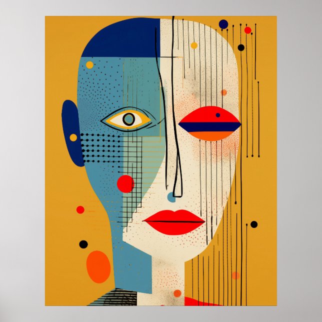 Spektrum för Abstrakt av varseblivning Poster (Framsidan)