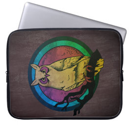 Spektrum för Nattområdet Uggla Färg Laptop Fodral