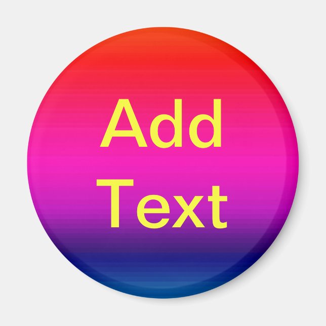 Spektrum för Vågrät Färg - 4 Magnet (Framsidan)