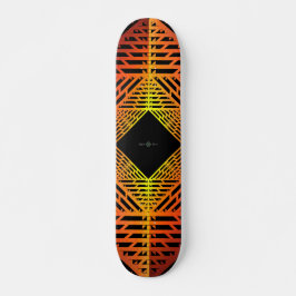 Spektrum ( Glödskuggning ) Mini Skateboard Bräda 18,5 Cm