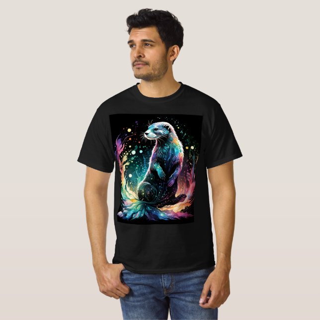 Spektrum Kant: Otters glöd T Shirt (Hel framsida)