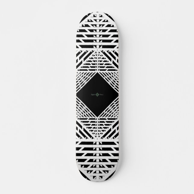 Spektrum Mini Skateboard Bräda 18,5 Cm (Framsida)