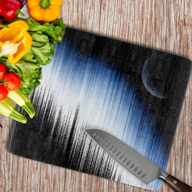 Spektrum och Måne (Spectrum And Moon Cutting Board by Looly Elzayat)