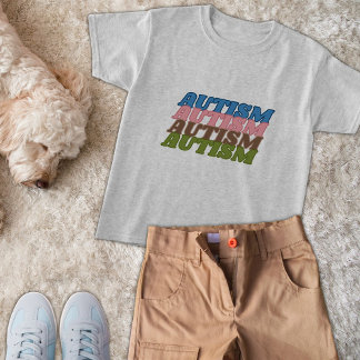 Spektrum Spektrumstörning roligt färgstark T Shirt