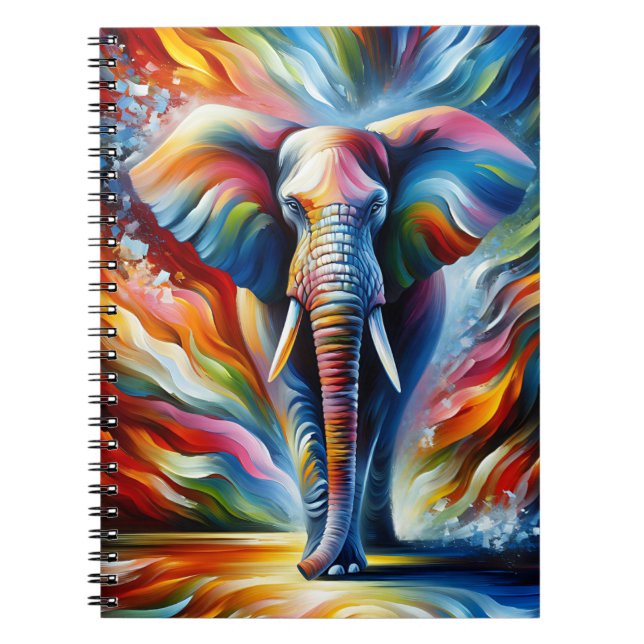 Spektrum Styrka Elefant Anteckningsbok (Framsidan)