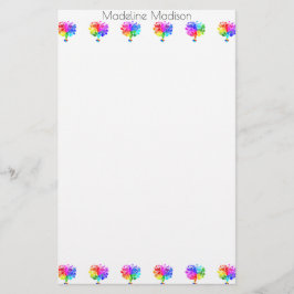 Spektrum Träd Brevpapper