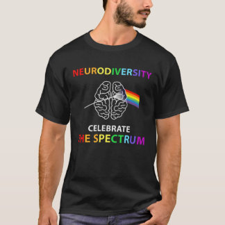 Spektrumautistiken för att hedra mångfalden t shirt