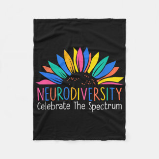 Spektrumhjärnans autism fleecefilt