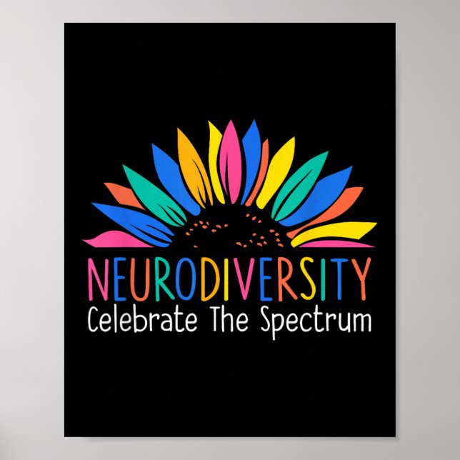 Spektrumhjärnans autism poster (Framsidan)