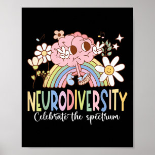 Spektrumhjärnans autism poster