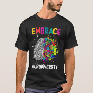 Spektrumhjärnans autism t shirt