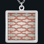 Spektrumsymmetri VI Silverpläterat Halsband<br><div class="desc">Mönster</div>
