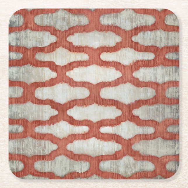 Spektrumsymmetri VI Underlägg Papper Kvadrat (Framsidan)