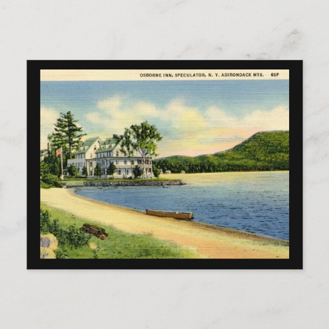 Spekulator, New York Vintage Vykort (Framsida)