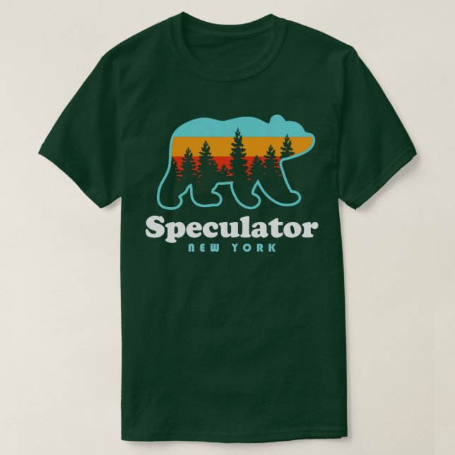 Spekulator NY Adirondacks Bear Speculator High Pea T Shirt (Design framsida)