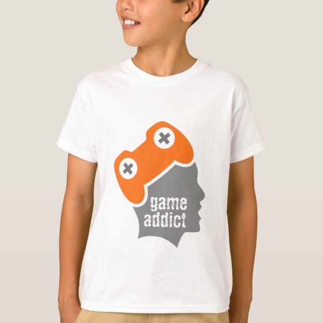 Spel Addict T-shirt (Framsida)