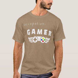 Spel är för pojkar tjejer 1416 yrke gamer fami t shirt