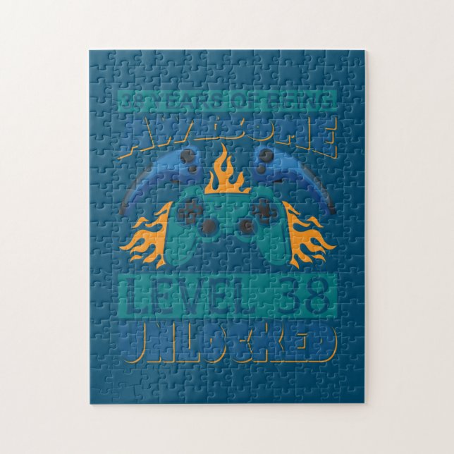 Spel Art-nivå 38 olåst Pussel (Vertikal)