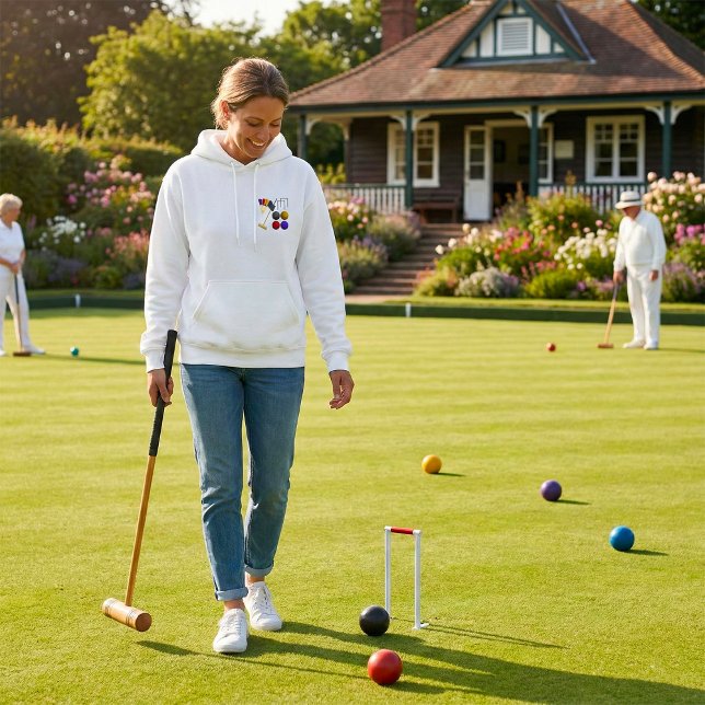 Spel av Croquet Womens Jacka Tee (Skapare uppladdad)