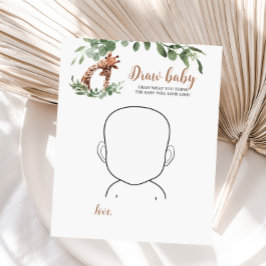 Spel av Giraffe Draw baby