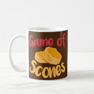 Spel av koner Scone Baker Tea Time Fresh Bakery Kaffemugg