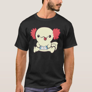 Spel Axolotl Video Games Axolotl Gamesalotl T Shirt
