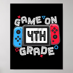 Spel Back to school Roligt Game på 4:e Klass Kids Poster