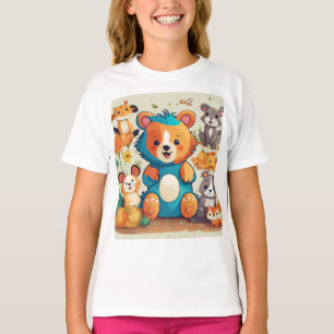 Spel barndjur - T-Shirt-design T Shirt