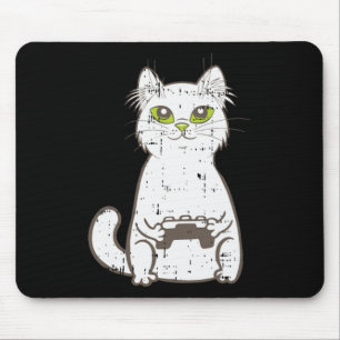 Spel Cat Video Game Controller Cute Gaming Geek G Musmatta