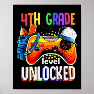 Spel Ck till skolspel 4:e fjärde Klassen Poster