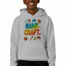 Spel Craft Retro Gamer Hoodie