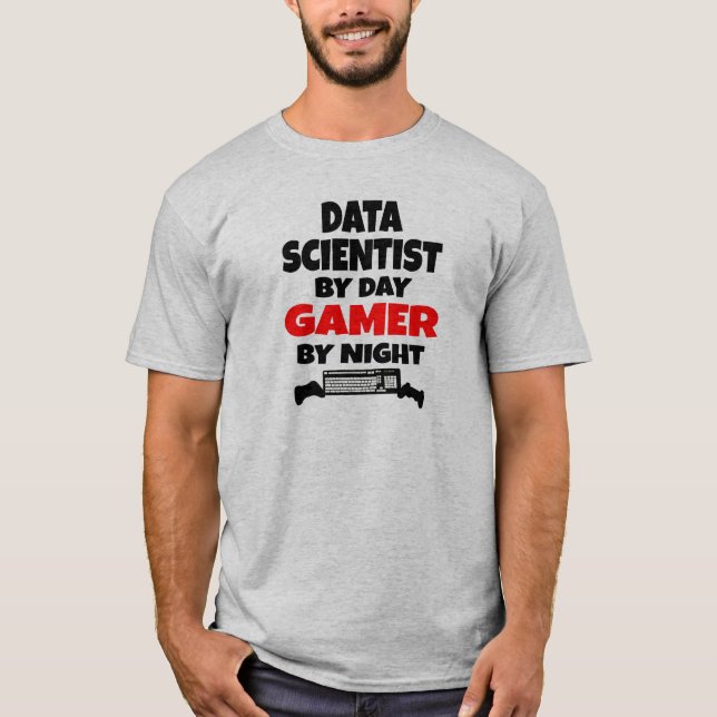 Spel Data Scientist Tee Shirt (Framsida)