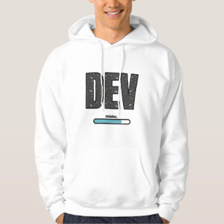 Spel Dev-kompilering - Blå kompileringshöna Hoodie