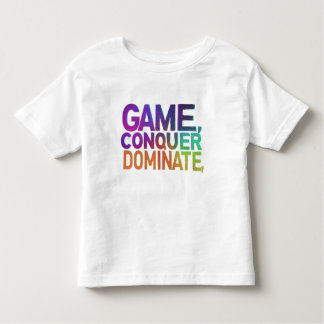 Spel, erövra, dominera t shirt